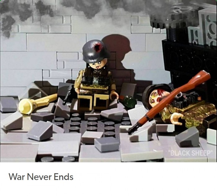 guerra bomba lego