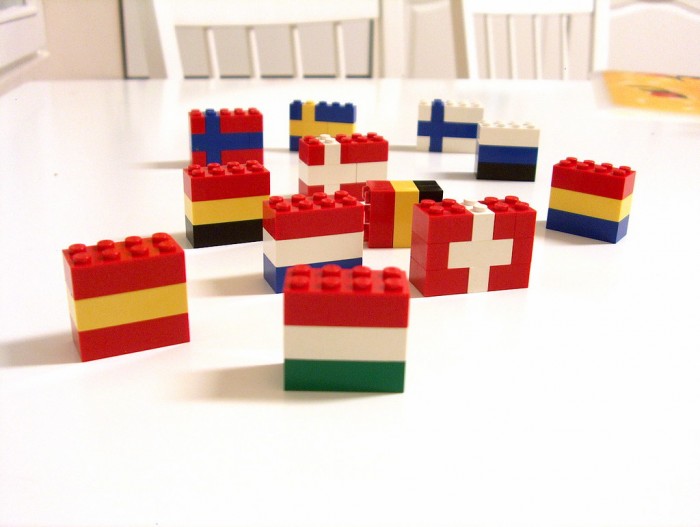 badiera flag europa lego