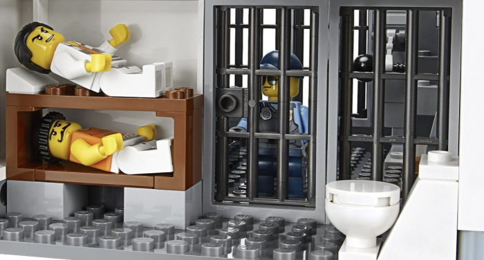 carcere condannato arresrto jail lego 