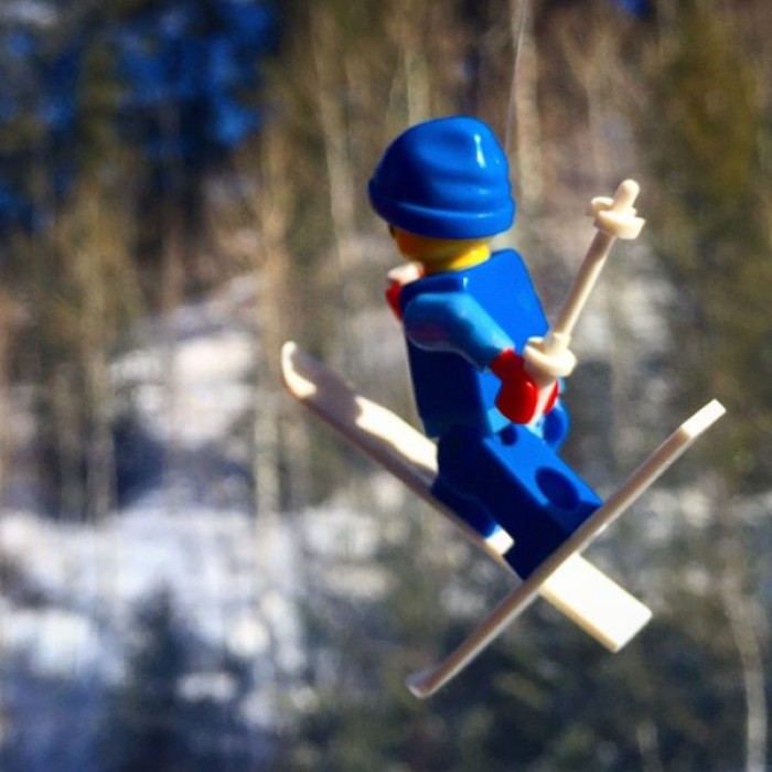 sci ski lego